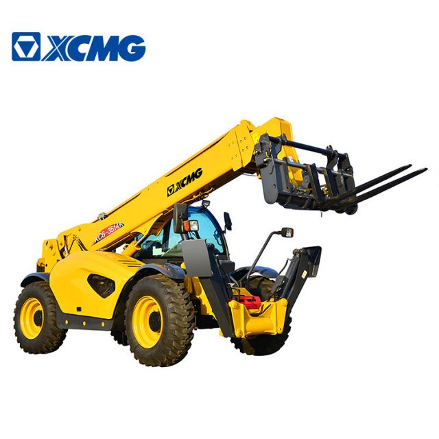 XCMG official 3 ton agricultural telescopic handler XC6-3514K 14m side loader forklift price